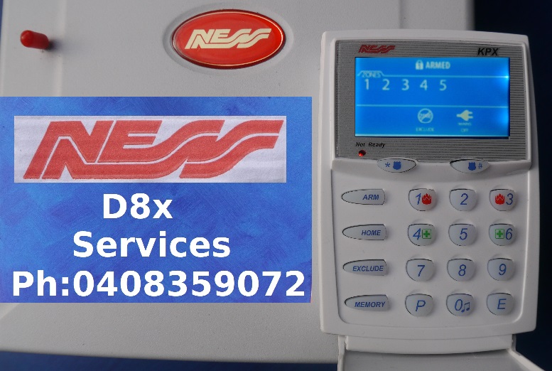 ness d8 kpx lcd keypad repairs melbourne