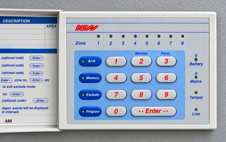 alarm repairs to NESS PRO LD