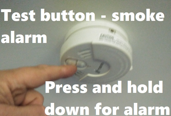 wireless smoke alarm service test